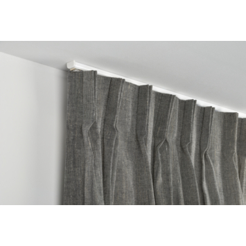 Complete set gordijnrail Subtile wit 250 cm