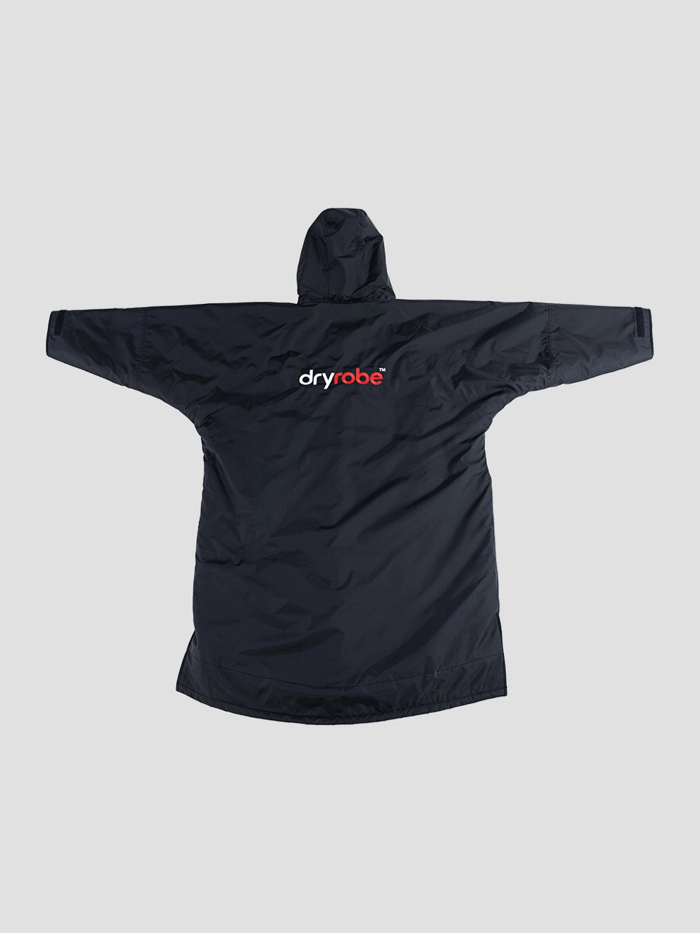 Dryrobe Advance Large Long Sleeve Surf Poncho black grey