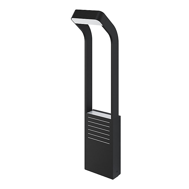 Potelet Majorca LED intégrée 650lm 23W IP44 GoodHome noir