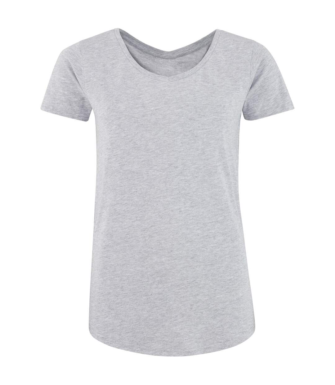 Comfy Co - Haut de pyjama à manches courtes - Femme (Gris) - UTRW5318