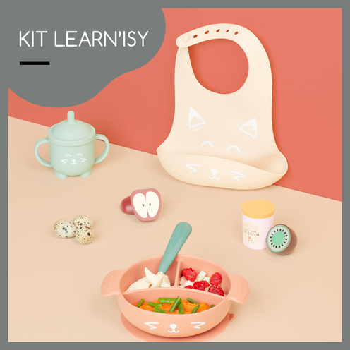 Coffret Repas 15-24 mois 4 pièces LEARN'ISY Renard - BABYMOOV
