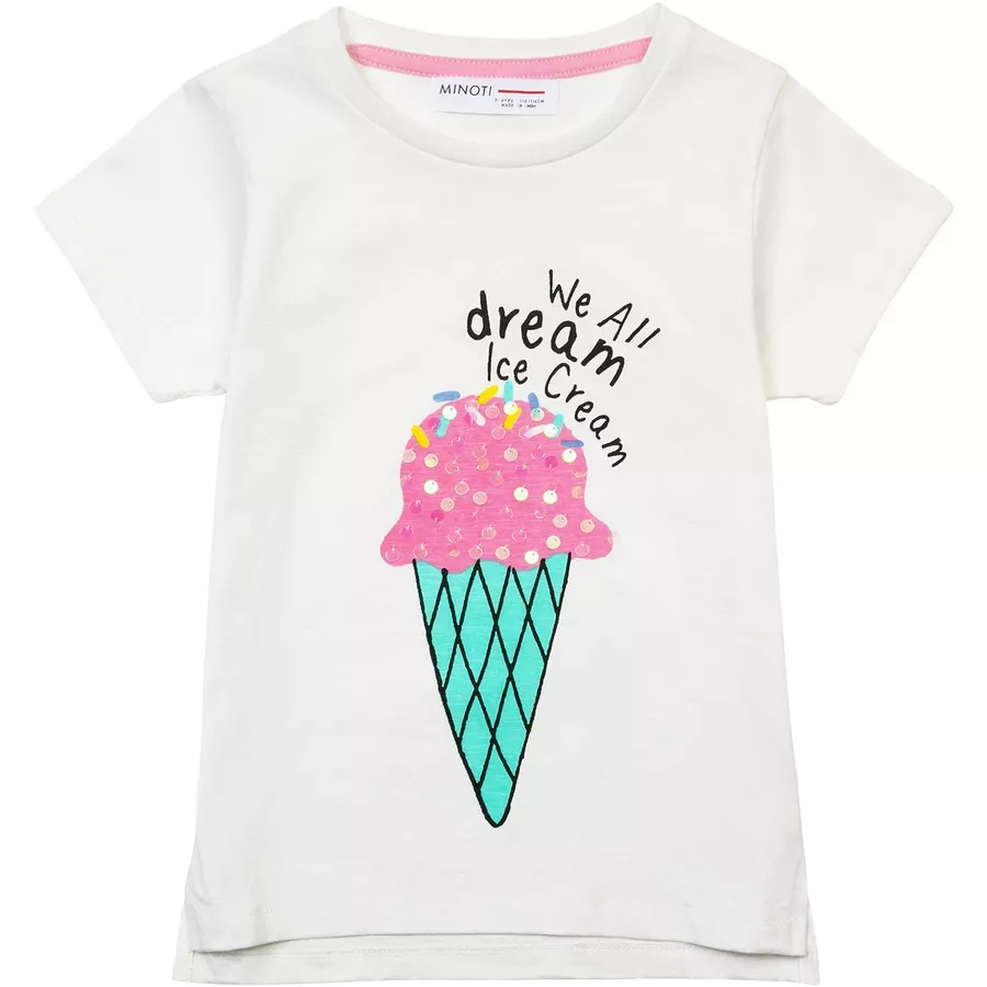 MINOTI T-Shirt Weiß
