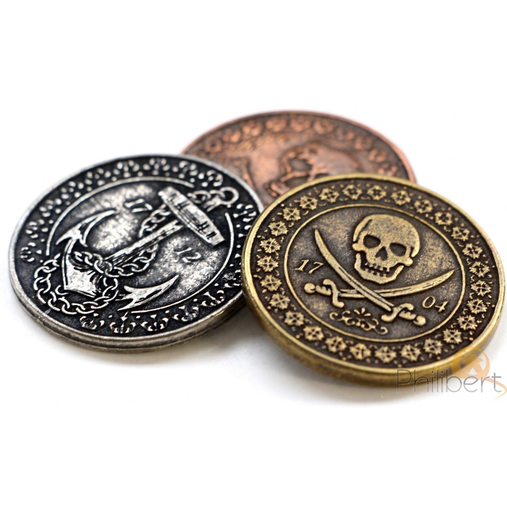 Set de Pièces Métal - Pirate