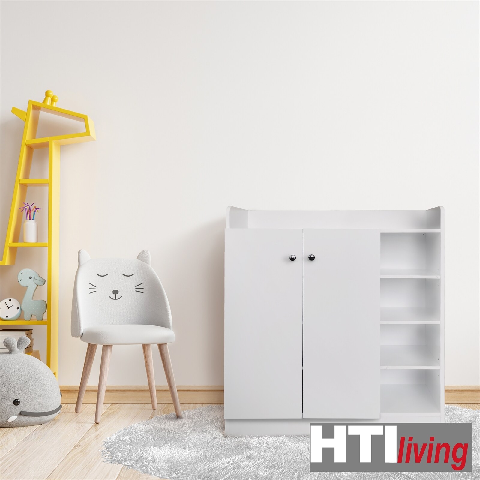 HTI-Line Kommode Nina mit 8 Regalfächern