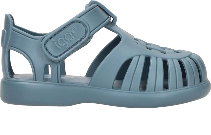 Igor Tobby Solid Sandalen Blauw Meisjes Jongens