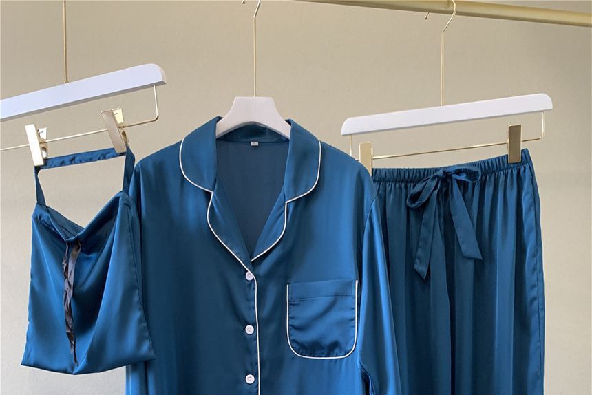 Almilo - Pyjamaset: Top met lange mouwen + broek