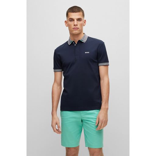 Boss Green Paddy 1 Polo T-shirt, Dark Blue, M