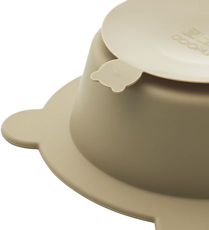 Liewood Schüssel m. Saugnapf - 2er-Pack - Silikon - Peony - Sand