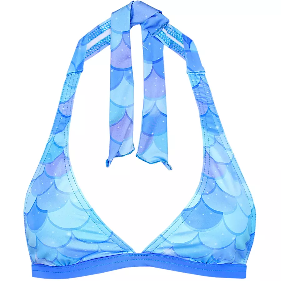 Aquarti Mädchen Bikini Set Zweiteilig Bikinislip Bustier türkisblau
