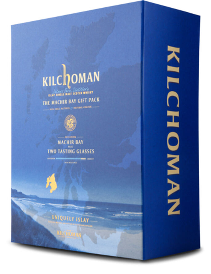 Kilchoman Kilchoman Machir Bay   2 tasting glasses No color