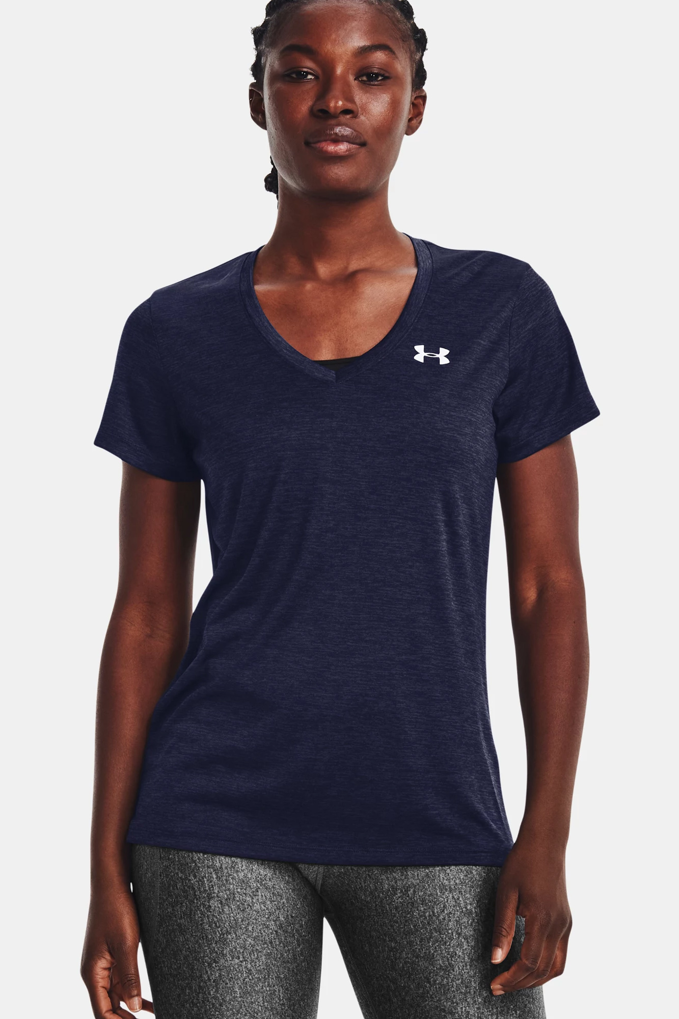 Camiseta UA Tech com decote em V