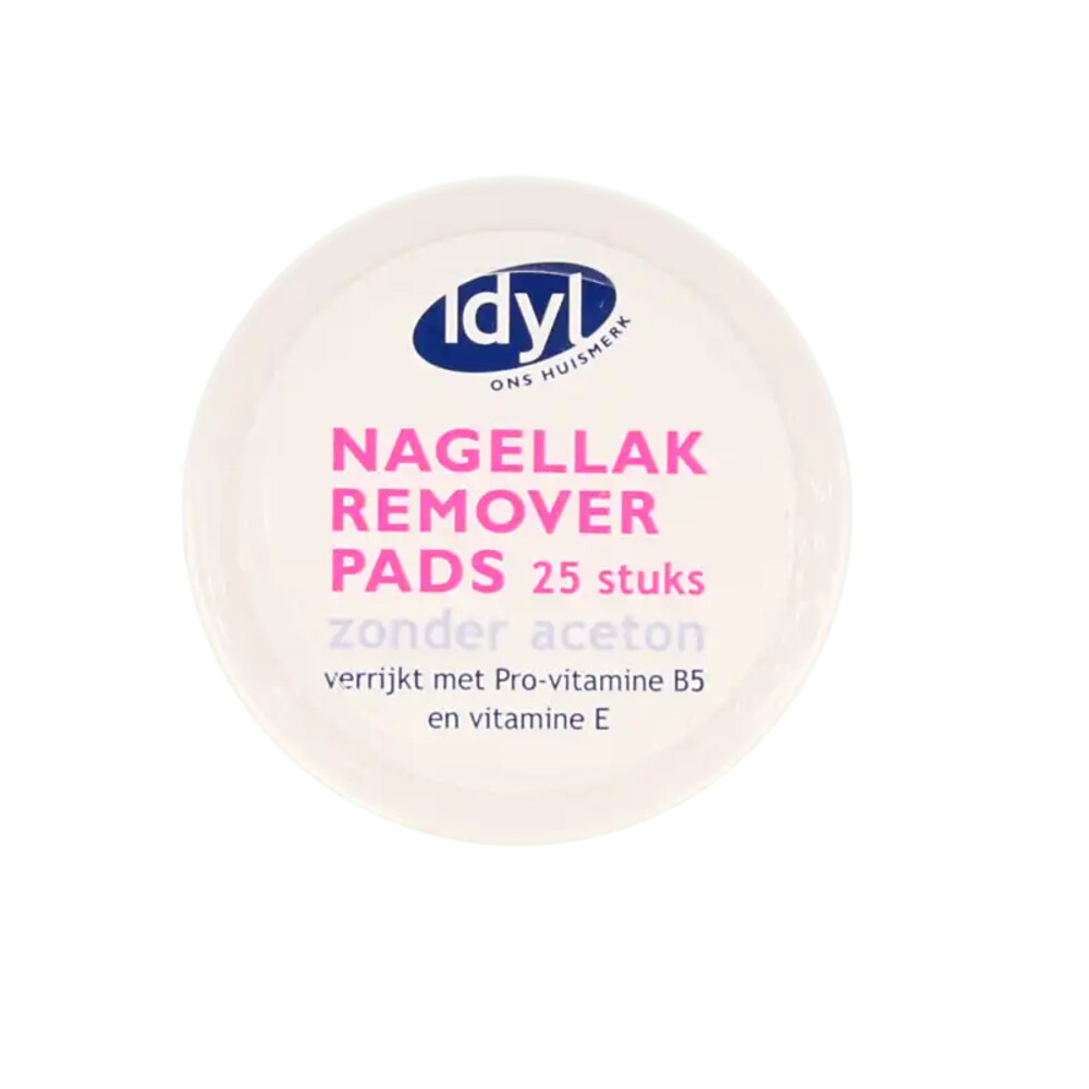 Idyl Nagellak Remover Pads25 stuks