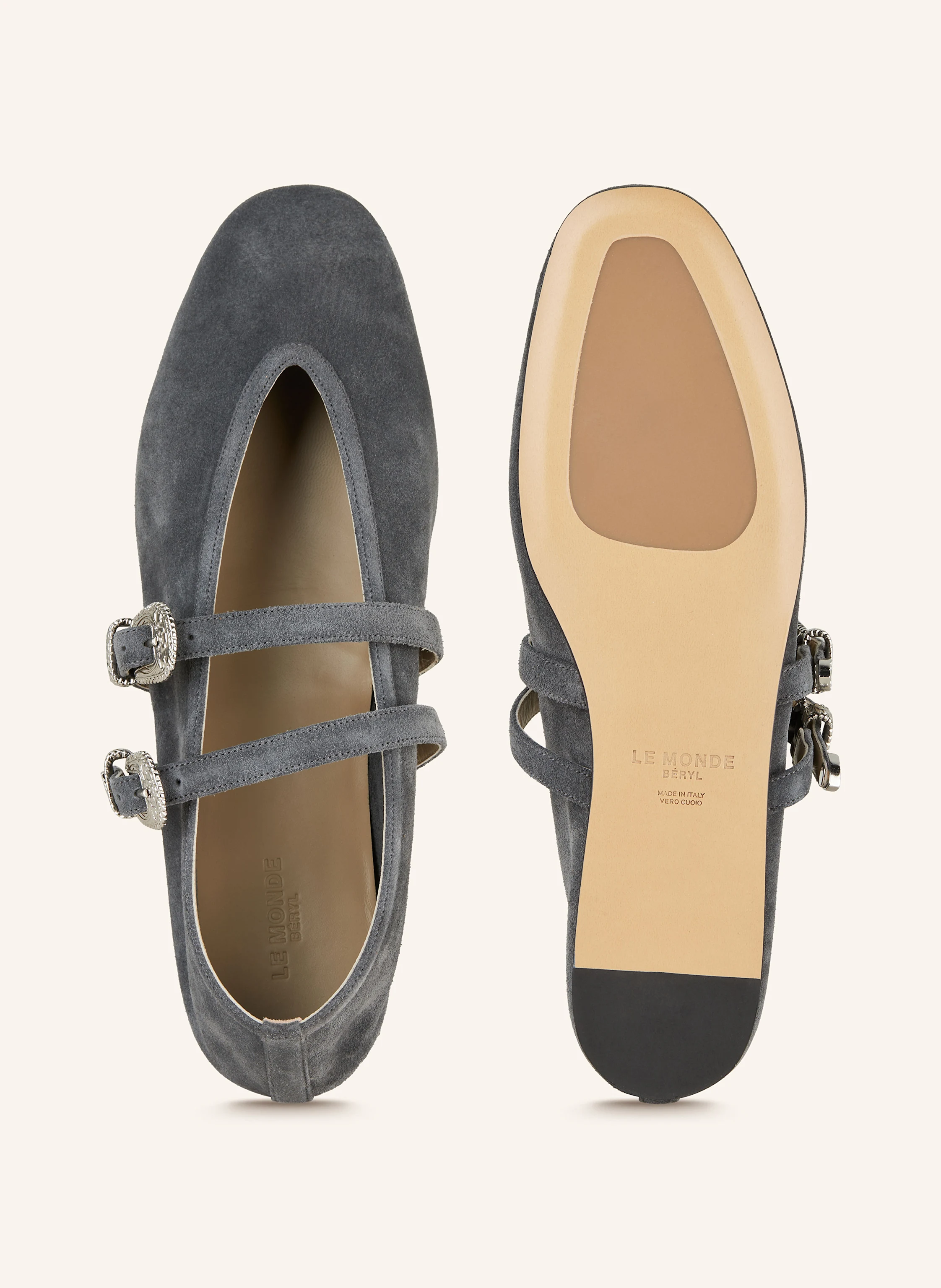 LE MONDE BÉRYL Mary-Jane-Ballerinas CLAUDIA