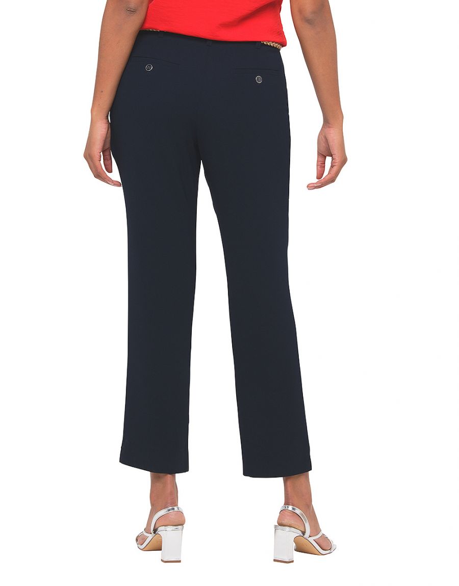 Pantalon chic bleu marine