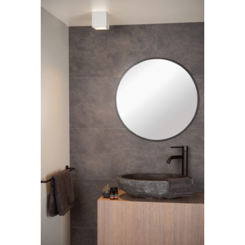 Lucide badkamer spot Aven IP65 wit vierkant