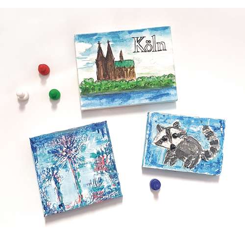 GERSTAECKER Mini-Keilrahmen Magnet