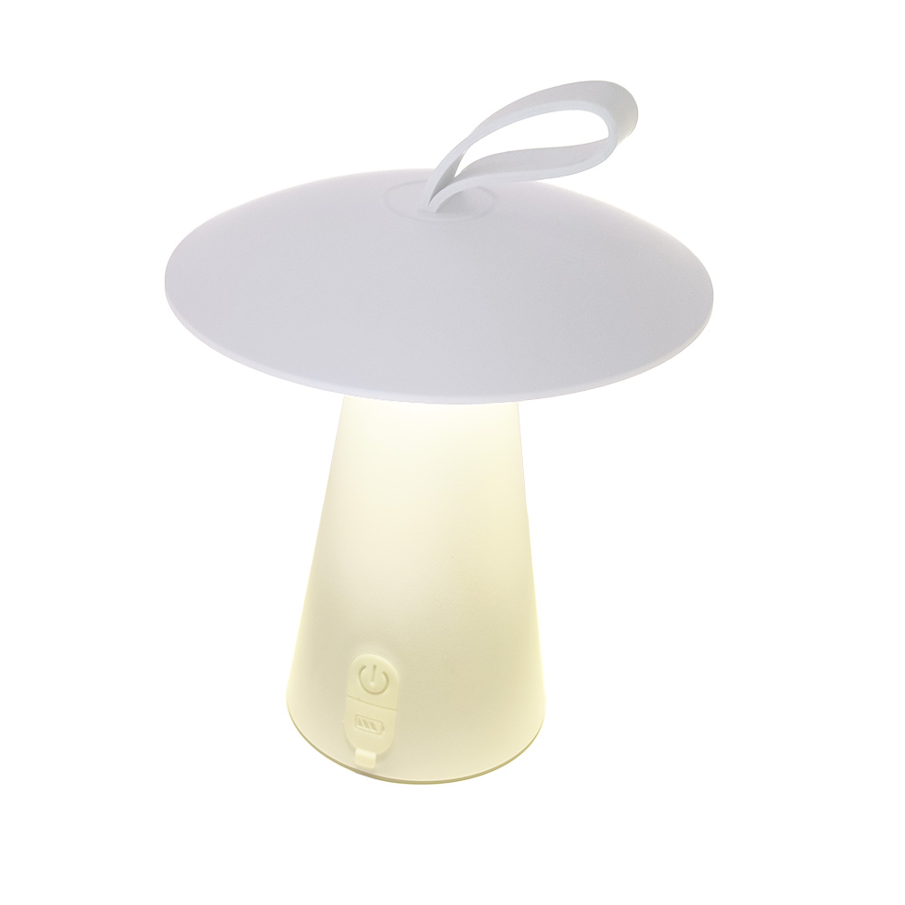 Lampe de table champignon rechargeable USB