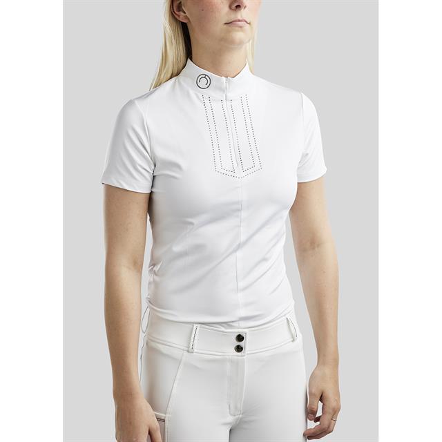 Wedstrijdshirt Montar MOViolet Gun Metal Wit