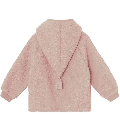 Mini A Ture Fleecejakke - Teddy - MatLiff - Adobe Rose