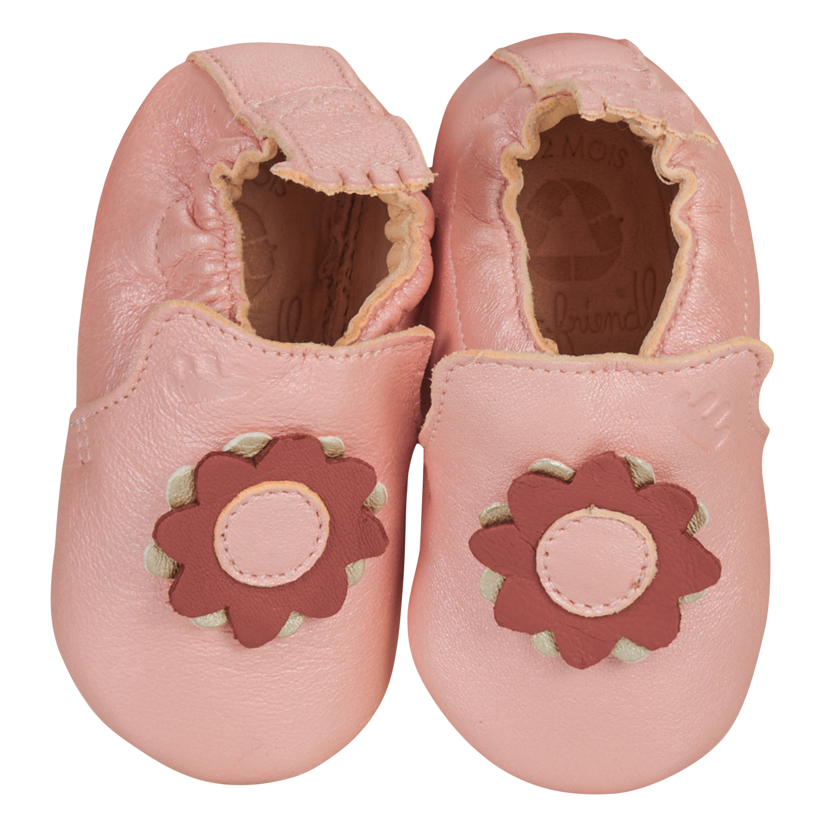 MY BLUMOO - Chaussons en cuir | Rose