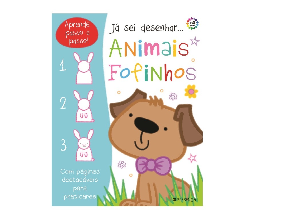 LIVRO JÁ SEI DESENHAR ... ANIMAIS FOFINHOS