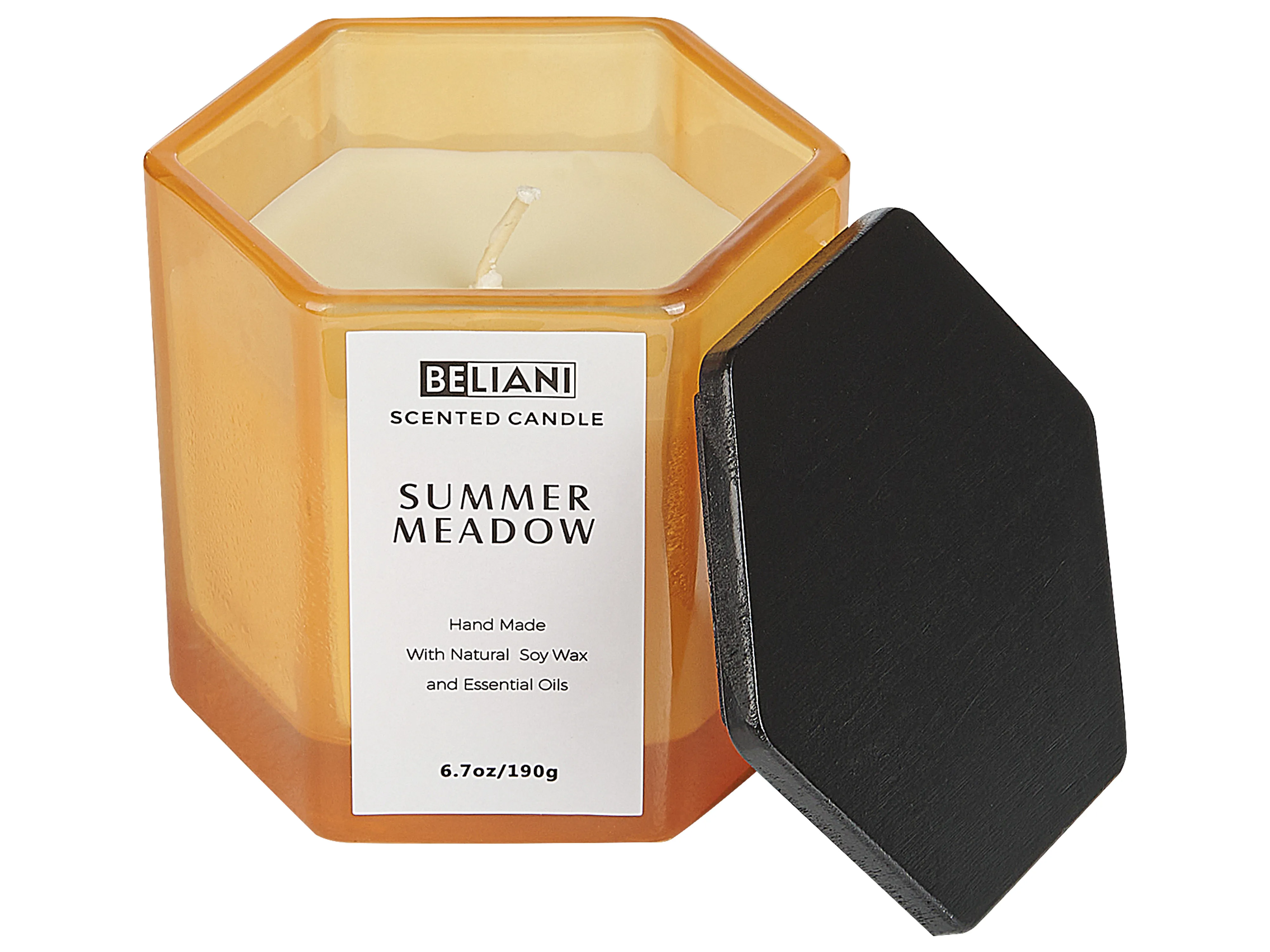 Geurkaars met geurstokjes CLASSY TINT Soja wax Frisse geurnoten