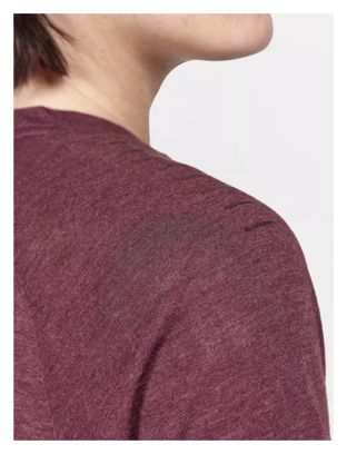T-Shirt Manches Courtes Craft ADV Trail Wool Femme Blanc
