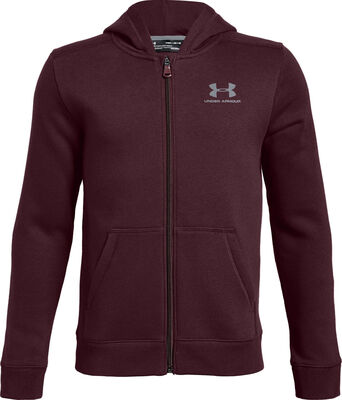 Under Armour Fleece FZ Hettegenser, Red