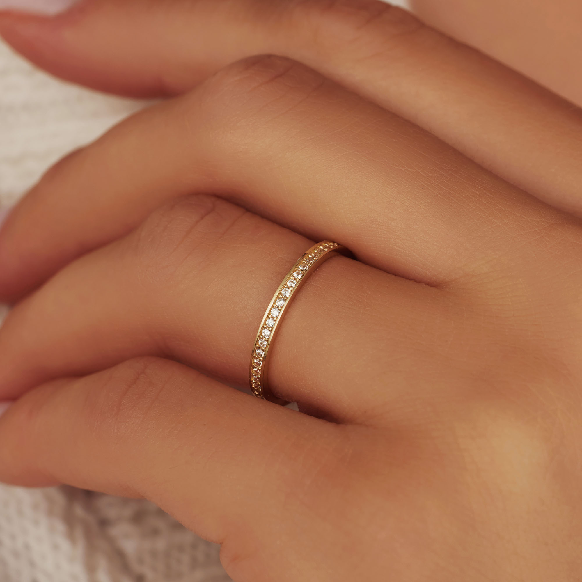 ring, stacking ring Isabel Bernard Isabel Bernard Goud