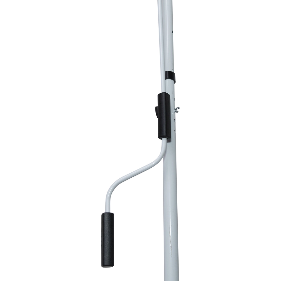 Outsunny Klemmmarkise mit Handkurbel grau