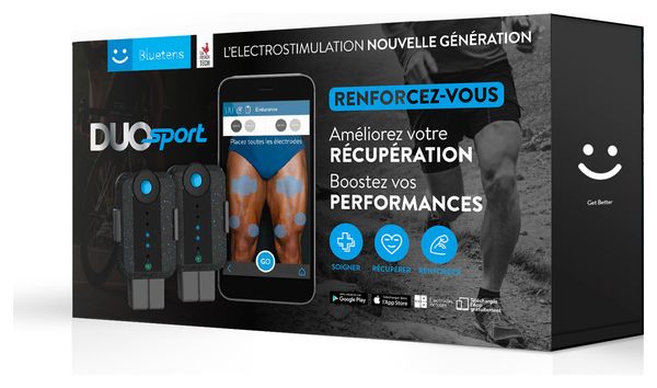Electrostimulateur Bluetooth Bluetens Duo Sport