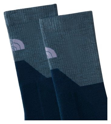Chaussettes The North Face Hiking Crew Bleu