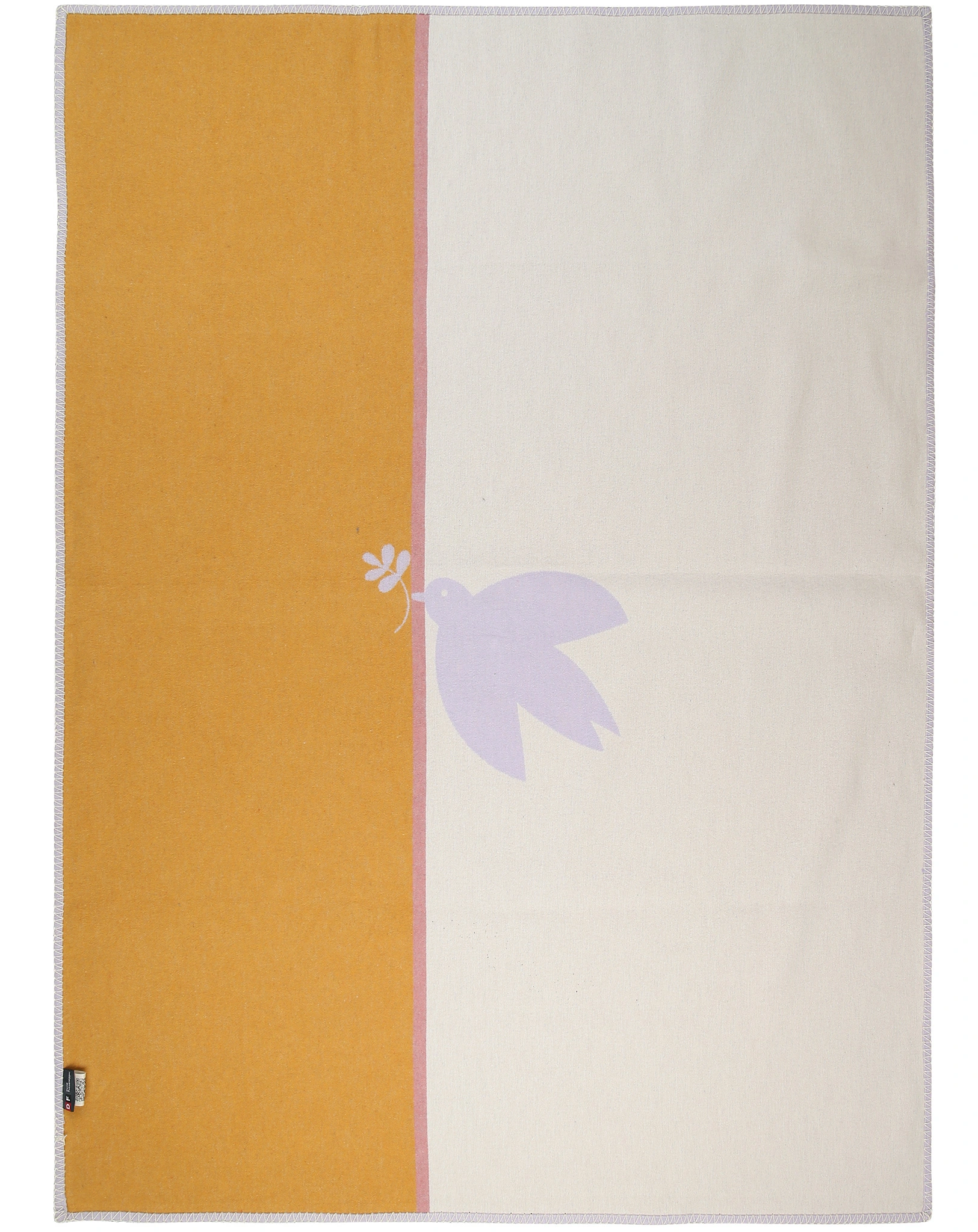 Kuscheldecke LILI - TAUBE (100x140) in lila