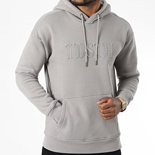 Sweat Capuche 10816035D Gris