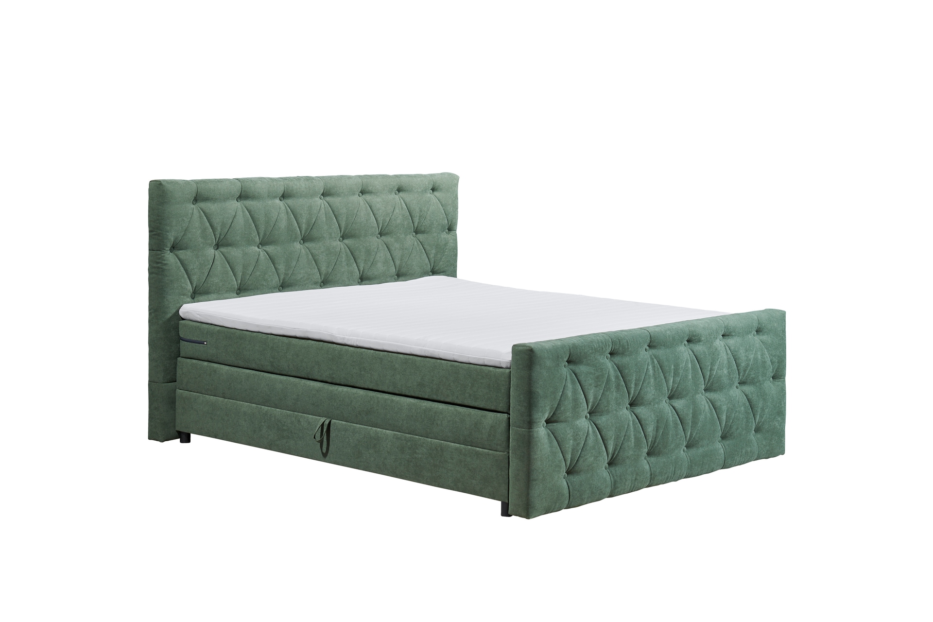 Boxspringbett RIO 180 x 200 cm grün