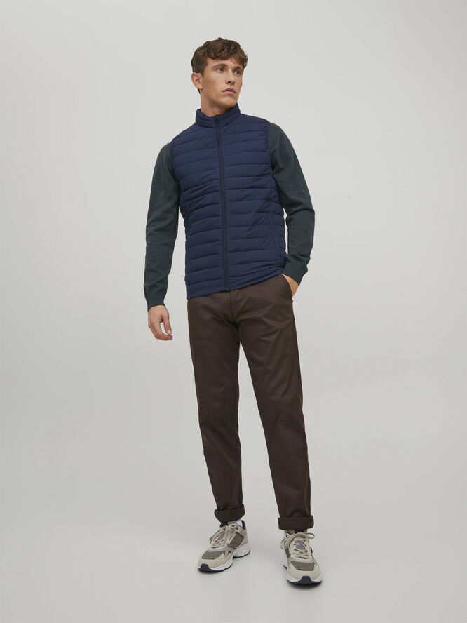 Jack & Jones JJERECYCLE BODYWARMER NOOS Blå