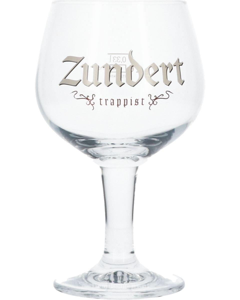 Zundert trappist Bierglas 33 cl