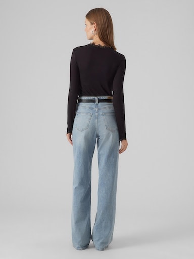 Vero Moda Stehkragenshirt »VMROSA LS HIGHNECK TOP JRS NOOS«