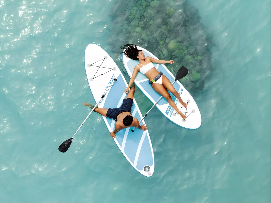 Stand Up Paddle gonflable AquaQuest 240 - Intex
