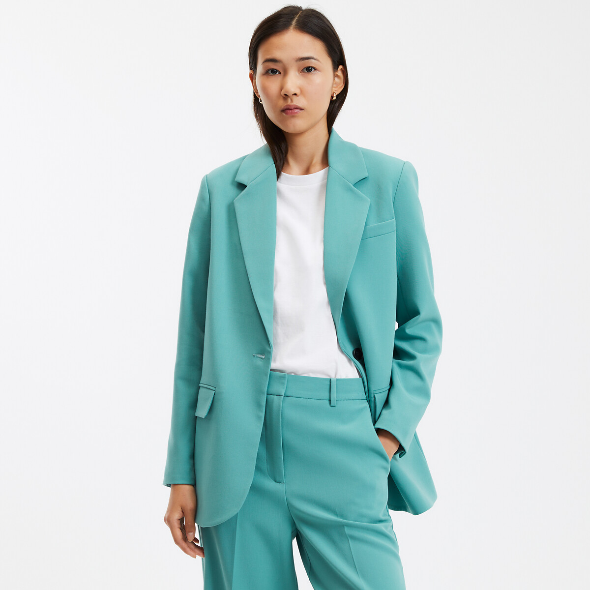 COLEÇÕES LA REDOUTE<br>Blazer de corte amplo