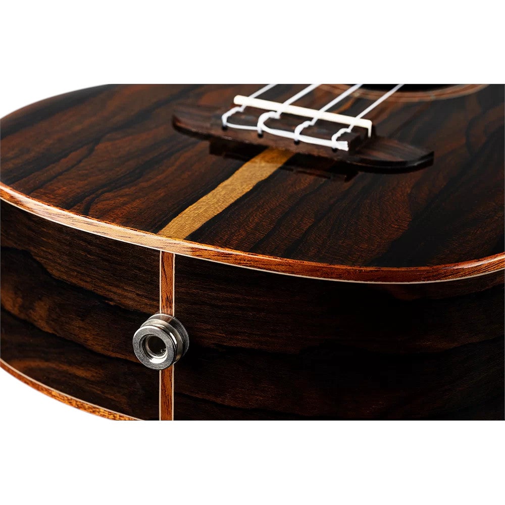 Ortega RUET-ZC Elite Series Concert Size Ukulele Ziricote elektrisch-akoestische concert ukelele met gigbag