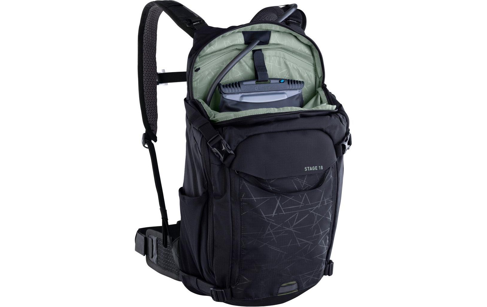 Rucksack Stage 18 l, Schwarz<br>Fahrradrucksack