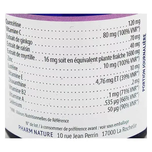 Pharm Nature Micronutrition Vision Complex 60 cápsulas