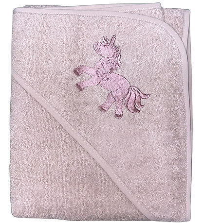 N?rgaard Madsens Bådeslag - 75x75 cm - Pale Mauve m. Enhj?rning