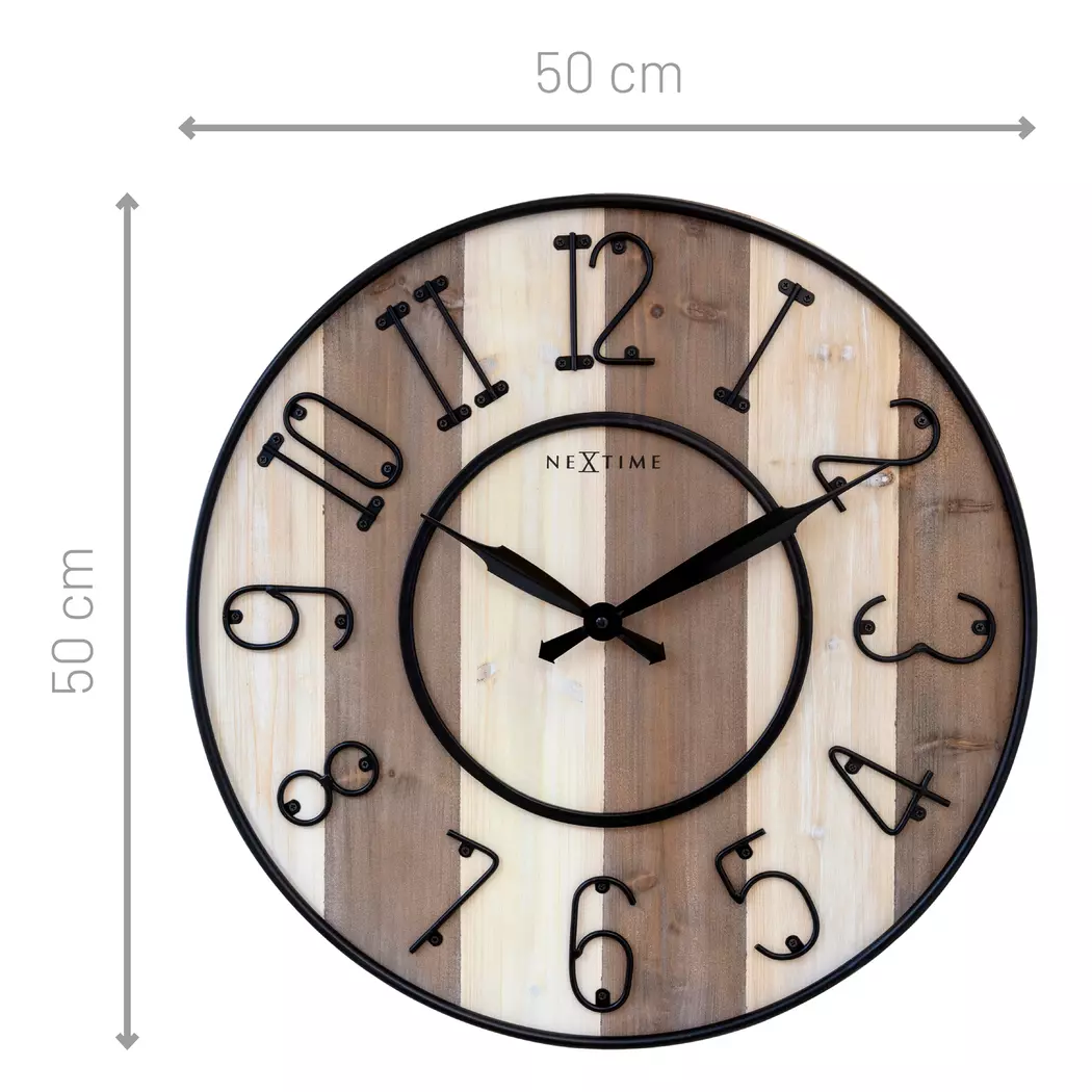 Quarzwanduhr Oxford Ø 50 cm