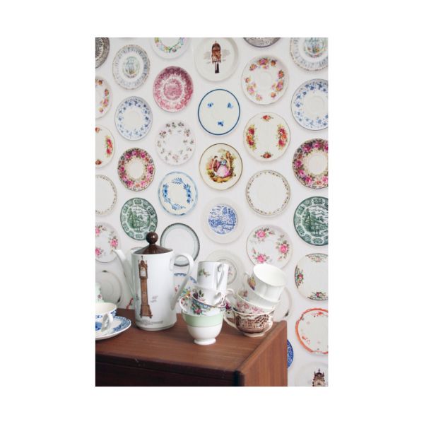 Studio Ditte Behang Porselein Multi