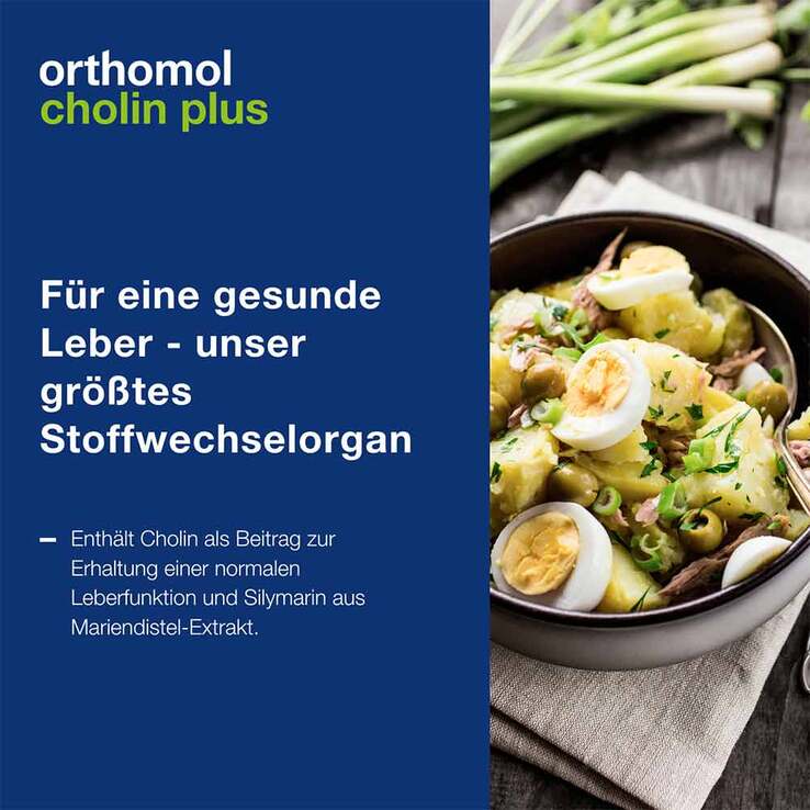 Orthomol Cholin Plus Kapseln, 60 St
