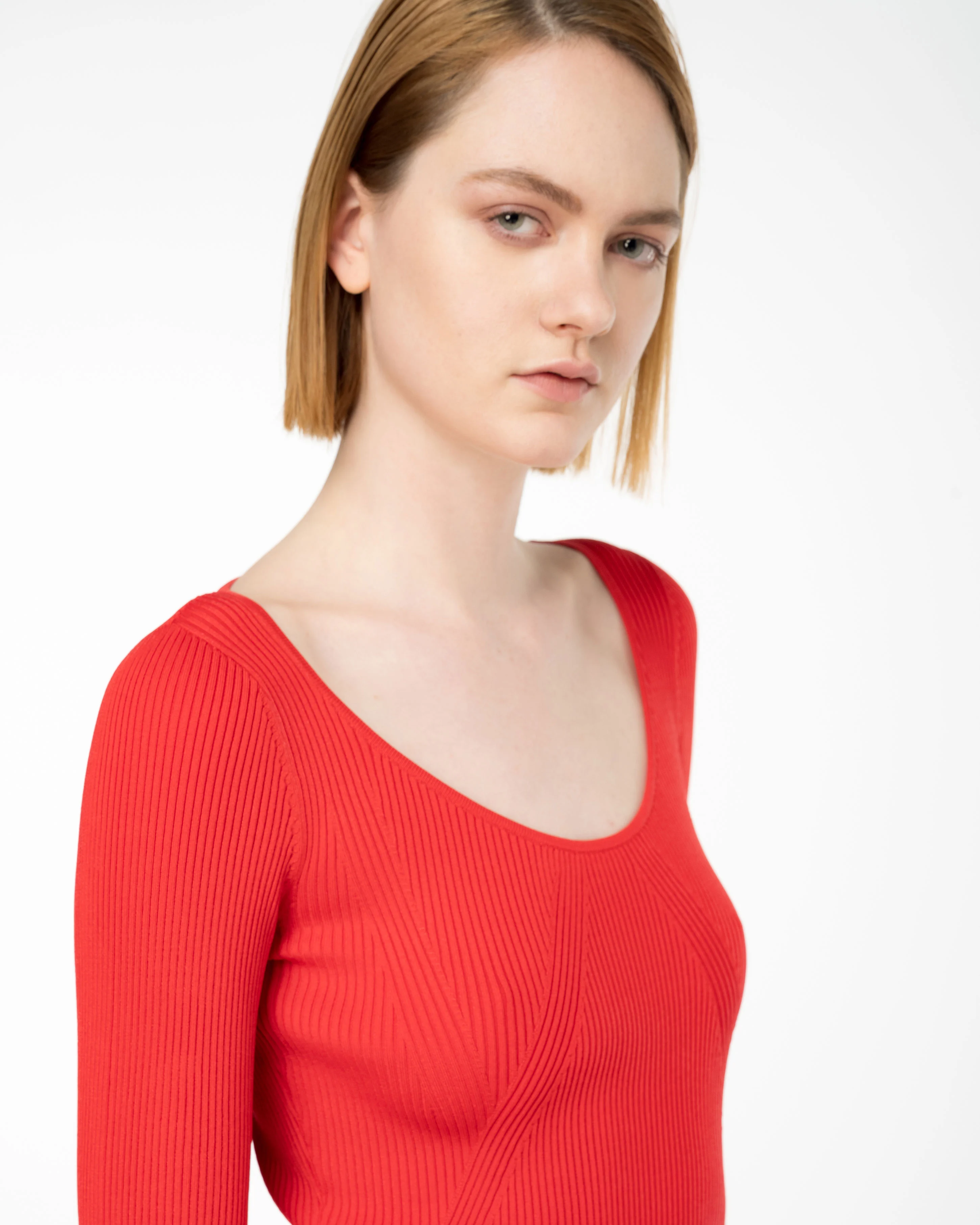 Robe longue | Rouge