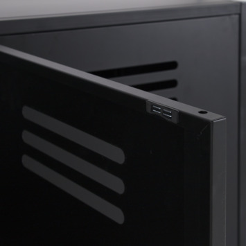 Dressoir Jason metaal zwart