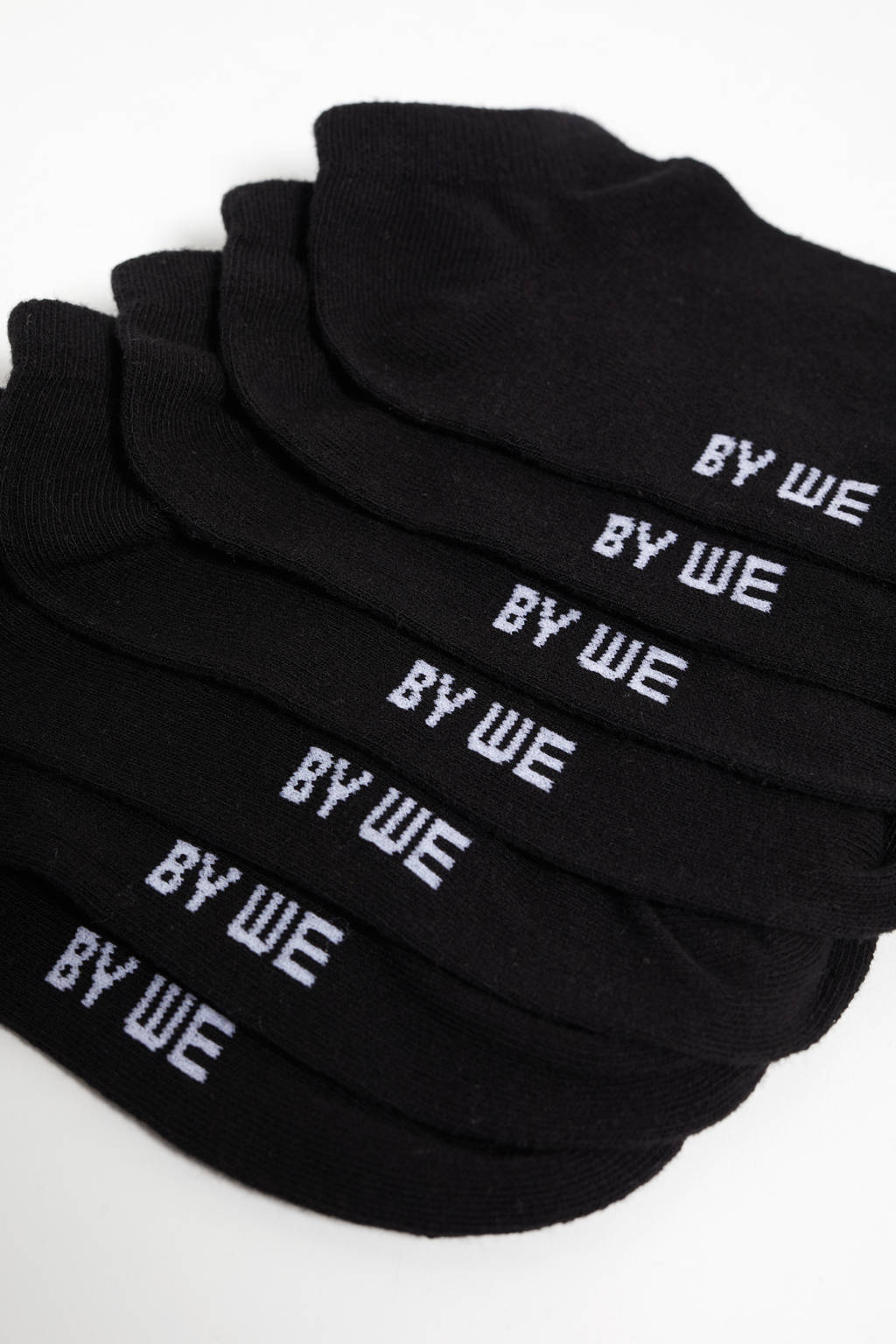 WE Fashion sokken - set van 7 zwart
